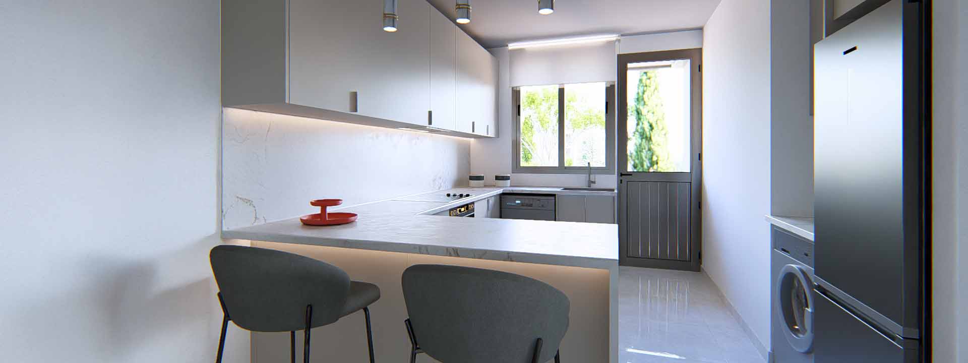 0 3.10 Block A  Apartments Kitchen