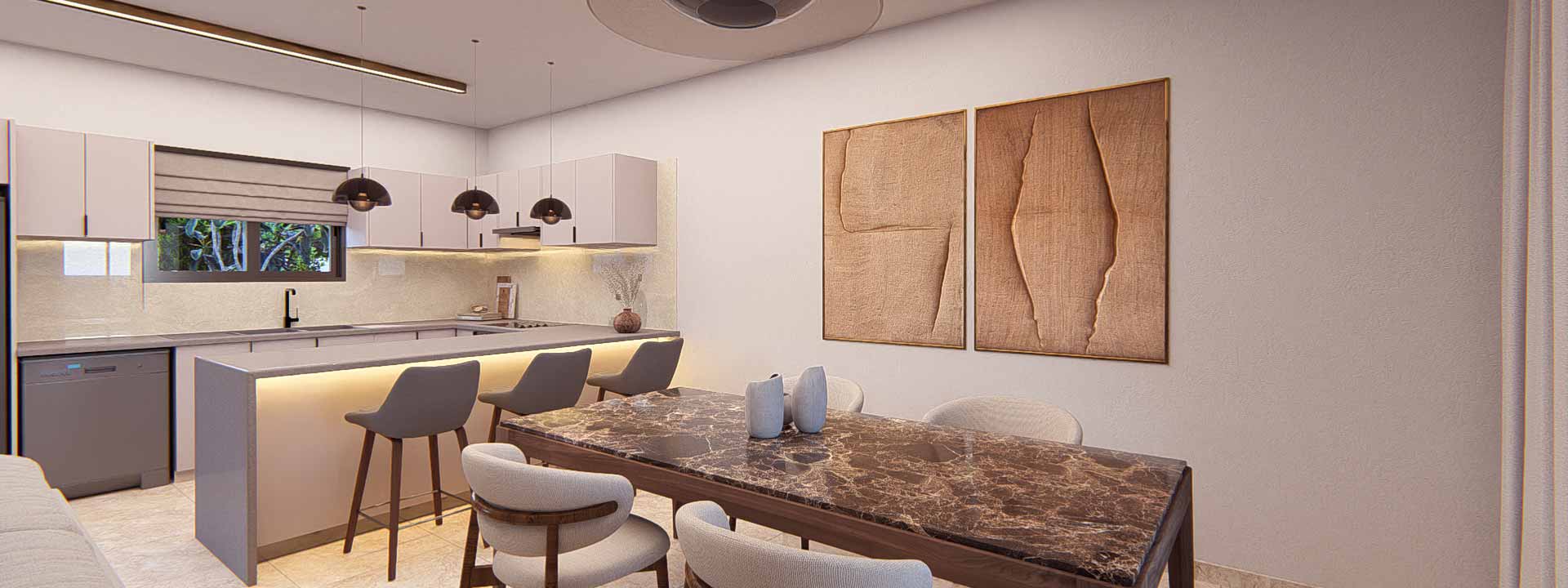 Argaka Vilage 6 V2 Dining Room 1