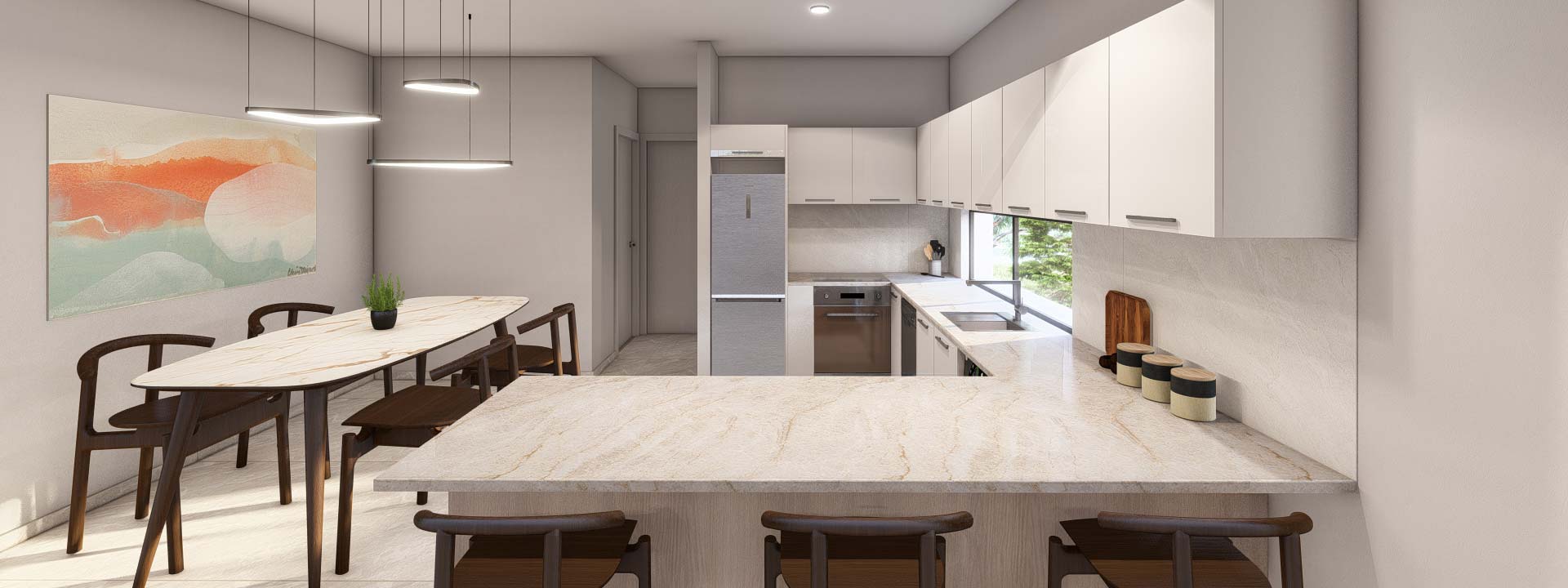 Breeze Residences 201 Kitchen 3