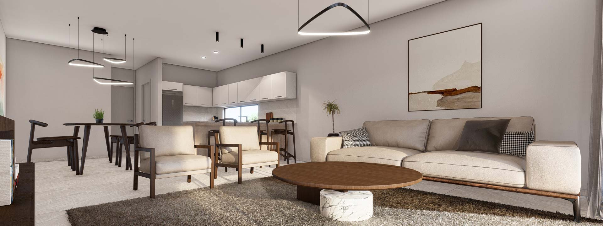 Breeze Residences 201 Living Room 3