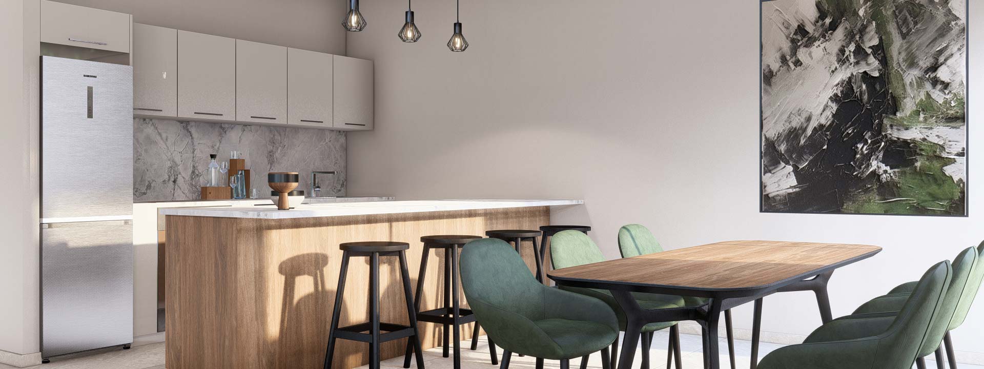 Breeze Residences 202 Dining Room 3