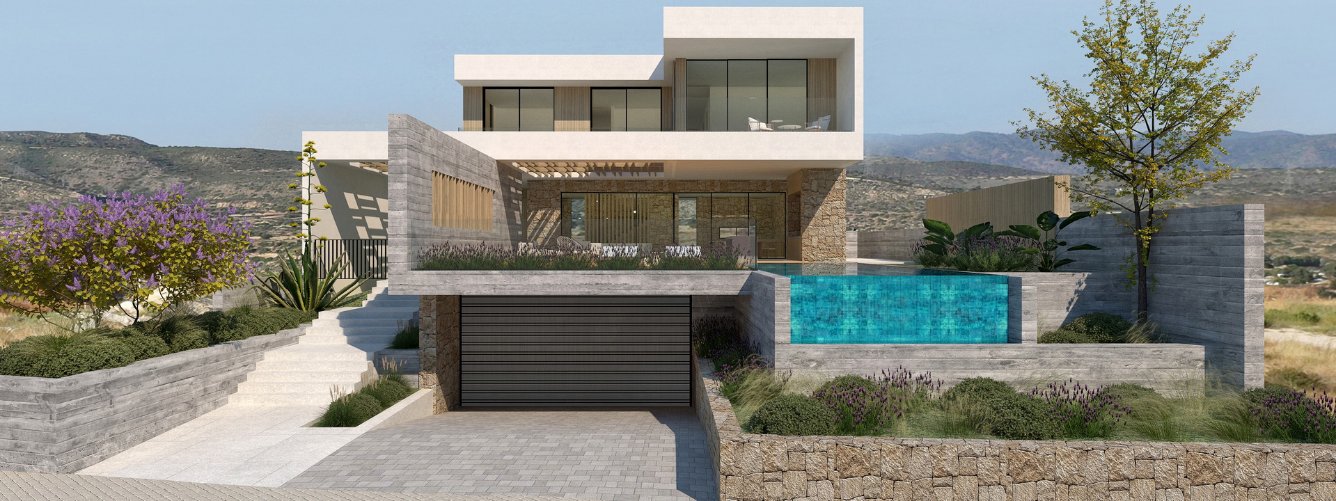The View Limassol Villa in plot 1 and 2 Type M 1