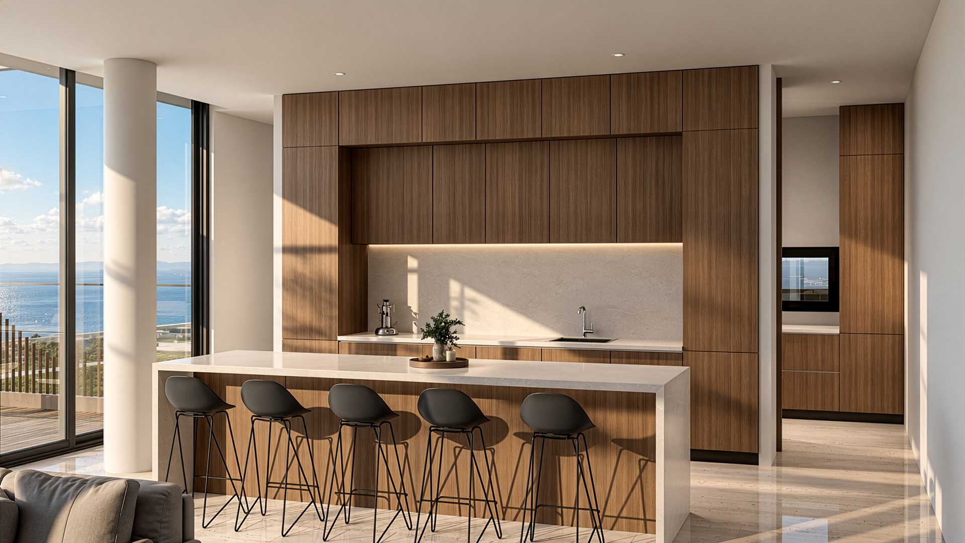 kitchen view side