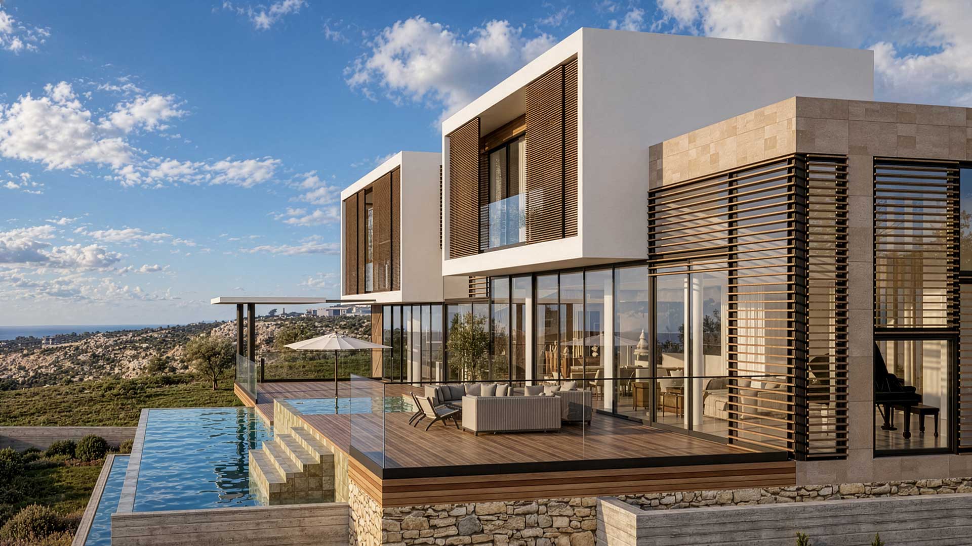 pool view