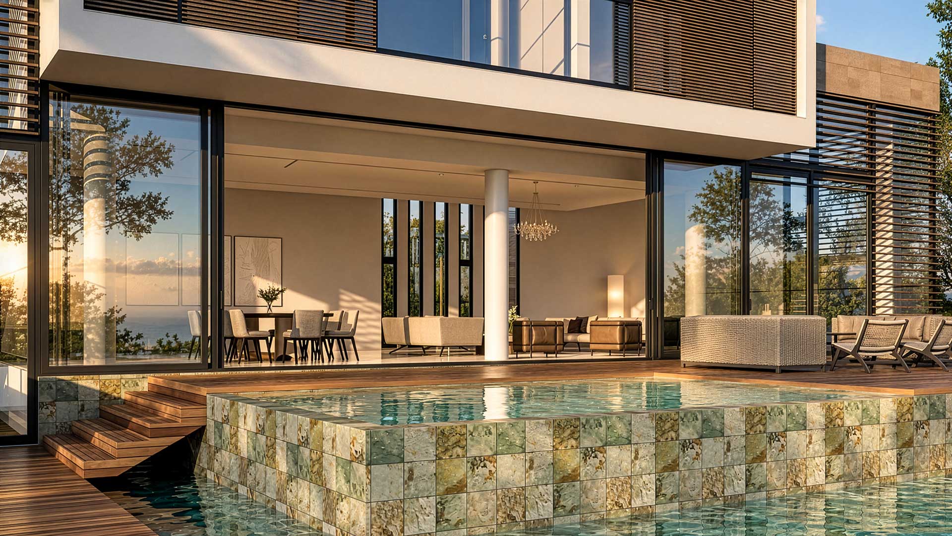 side pool view right