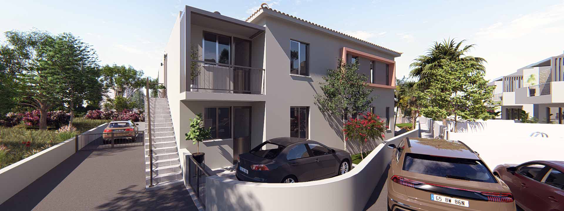 Apartamento 2 habitaciones 92 m² Pafos, Chipre